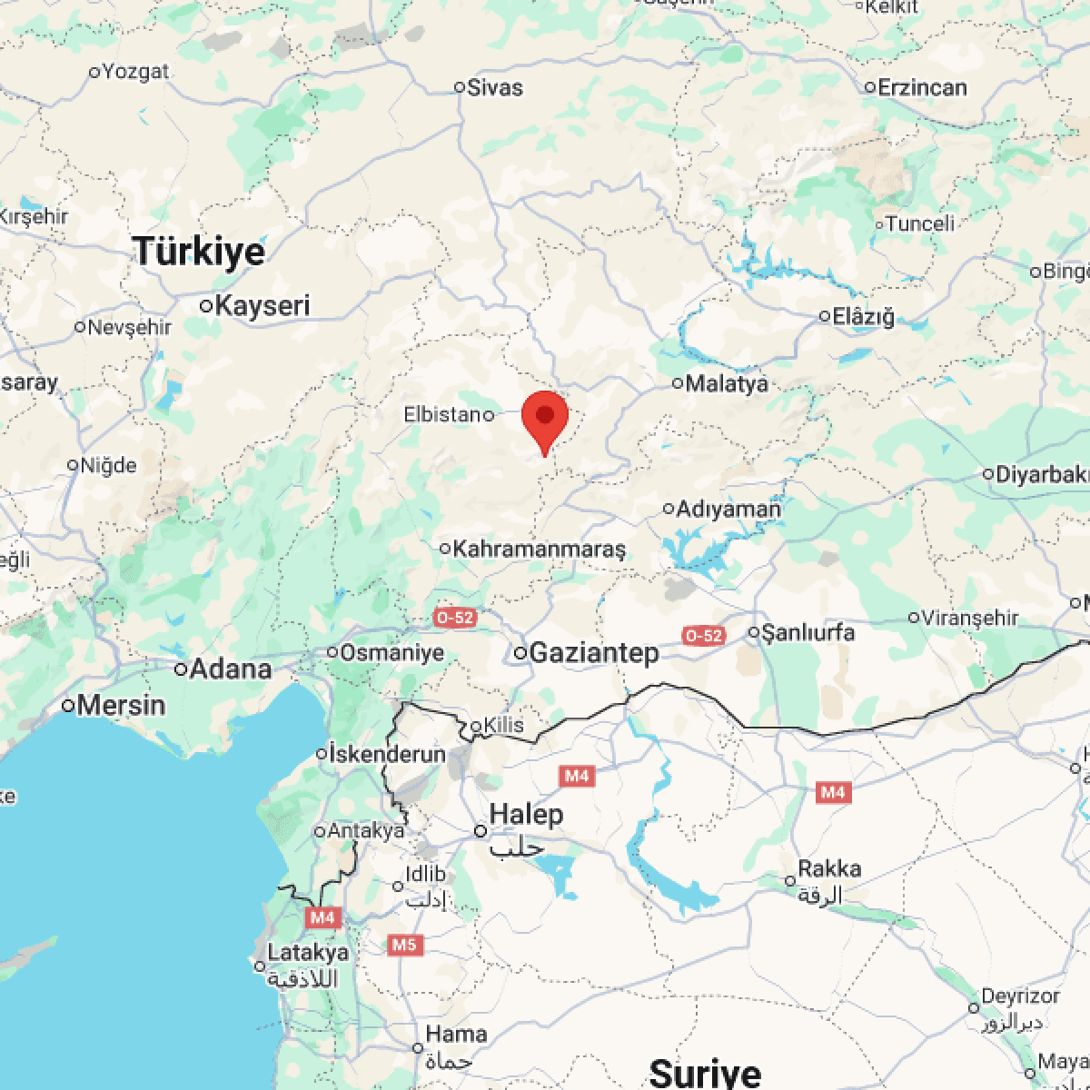 KAHRAMANMARAS Bölgesinde 3.6 Büyüklüğünde Deprem!