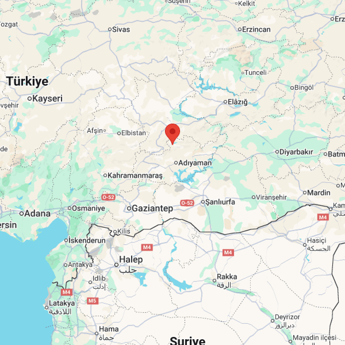 ADIYAMAN Bölgesinde Hafif Şiddetli 2.6 Büyüklüğünde Deprem Meydana Geldi