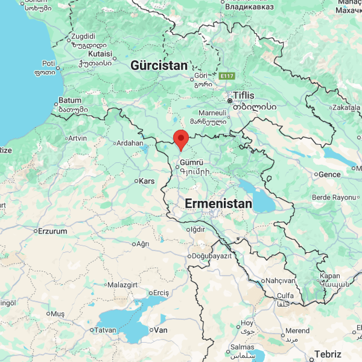 ERMENISTAN Bölgesinde 3.8 Büyüklüğünde Deprem!