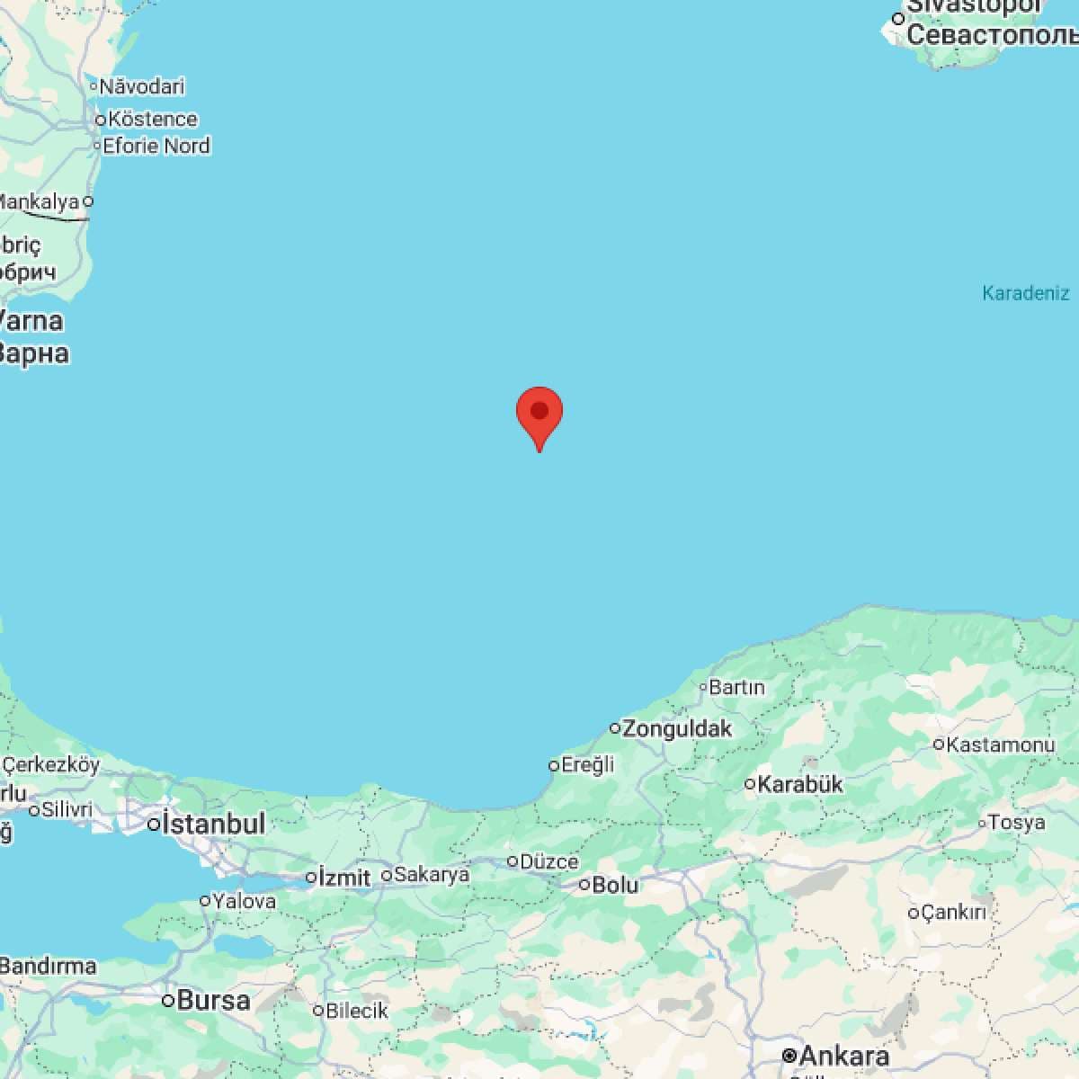KARADENIZ Bölgesinde 4.9 Büyüklüğünde Deprem Yaşandı!