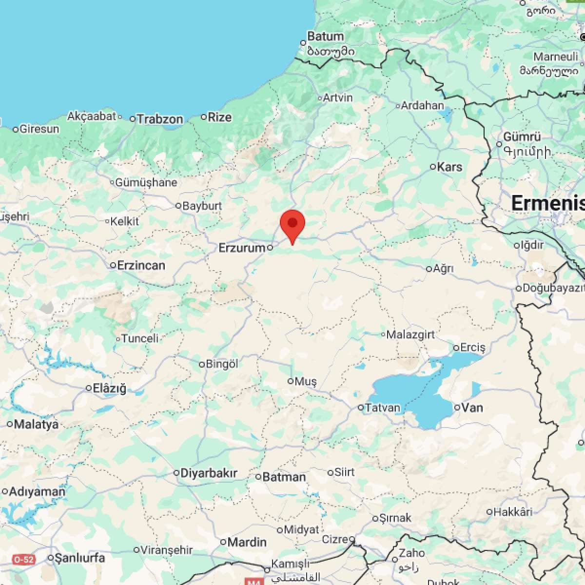 ERZURUM Bölgesinde 3.8 Büyüklüğünde Deprem!