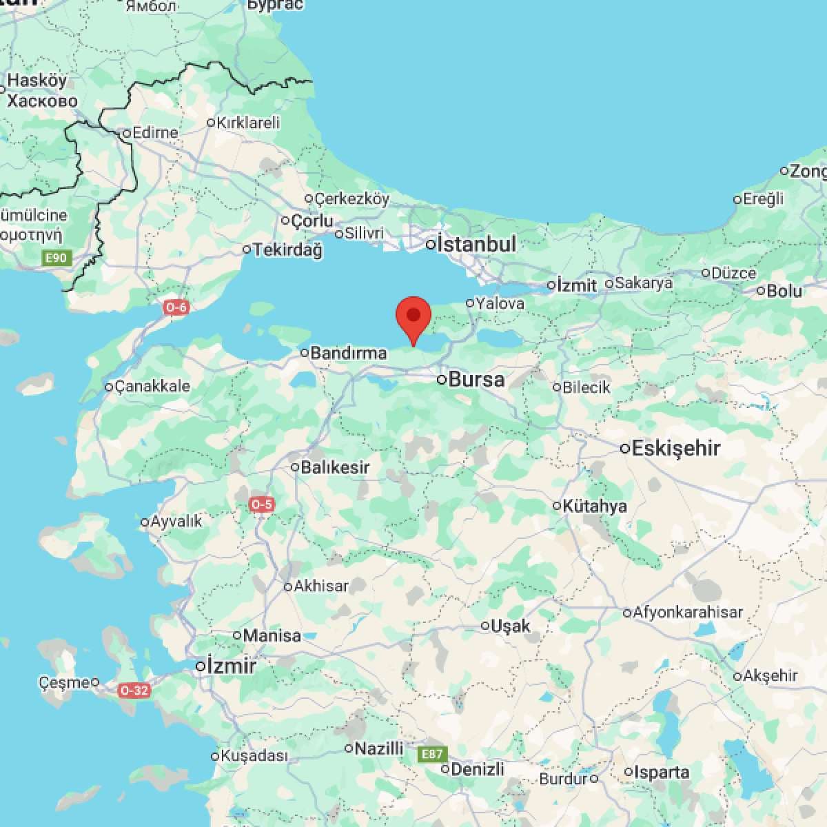 BURSA Bölgesinde Hafif Şiddetli 2.6 Büyüklüğünde Deprem Meydana Geldi