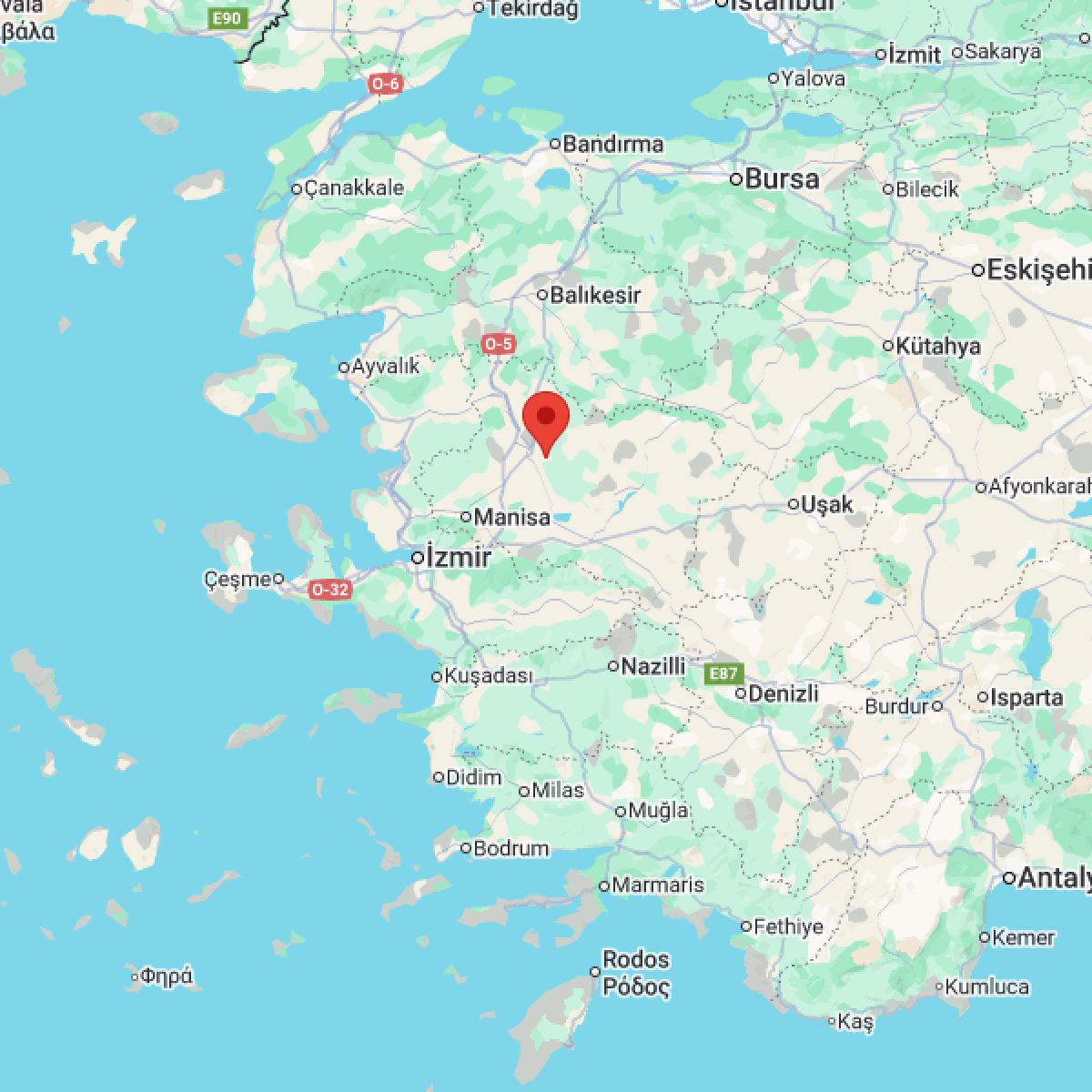 MANISA Bölgesinde Hafif Şiddetli 2.7 Büyüklüğünde Deprem Meydana Geldi