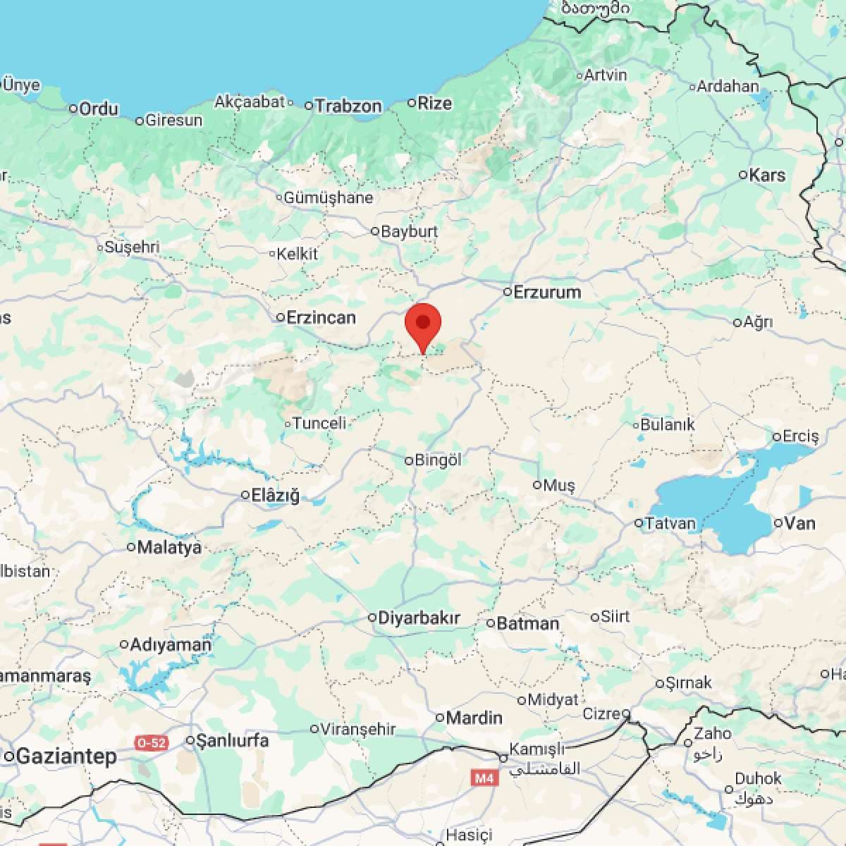 ERZINCAN Bölgesinde Hafif Şiddetli 2.7 Büyüklüğünde Deprem Meydana Geldi