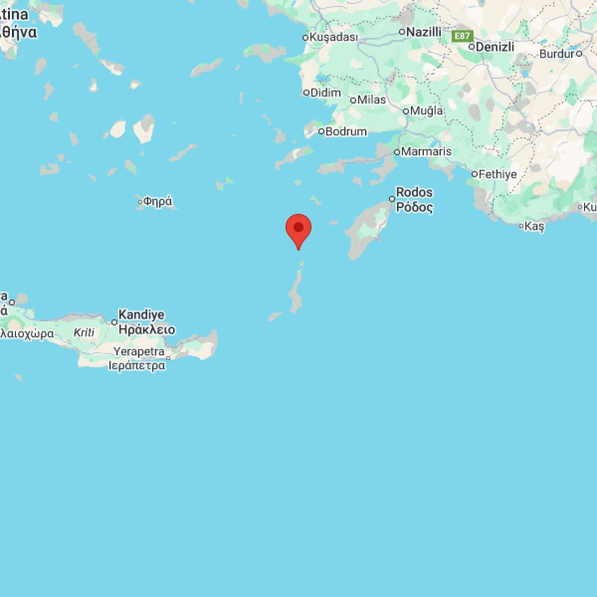 AKDENIZ Bölgesinde Hafif Şiddetli 2.9 Büyüklüğünde Deprem Meydana Geldi