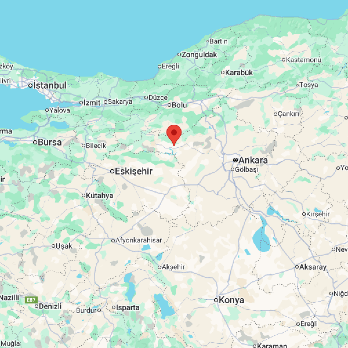 ANKARA Bölgesinde Hafif Şiddetli 2.6 Büyüklüğünde Deprem Meydana Geldi