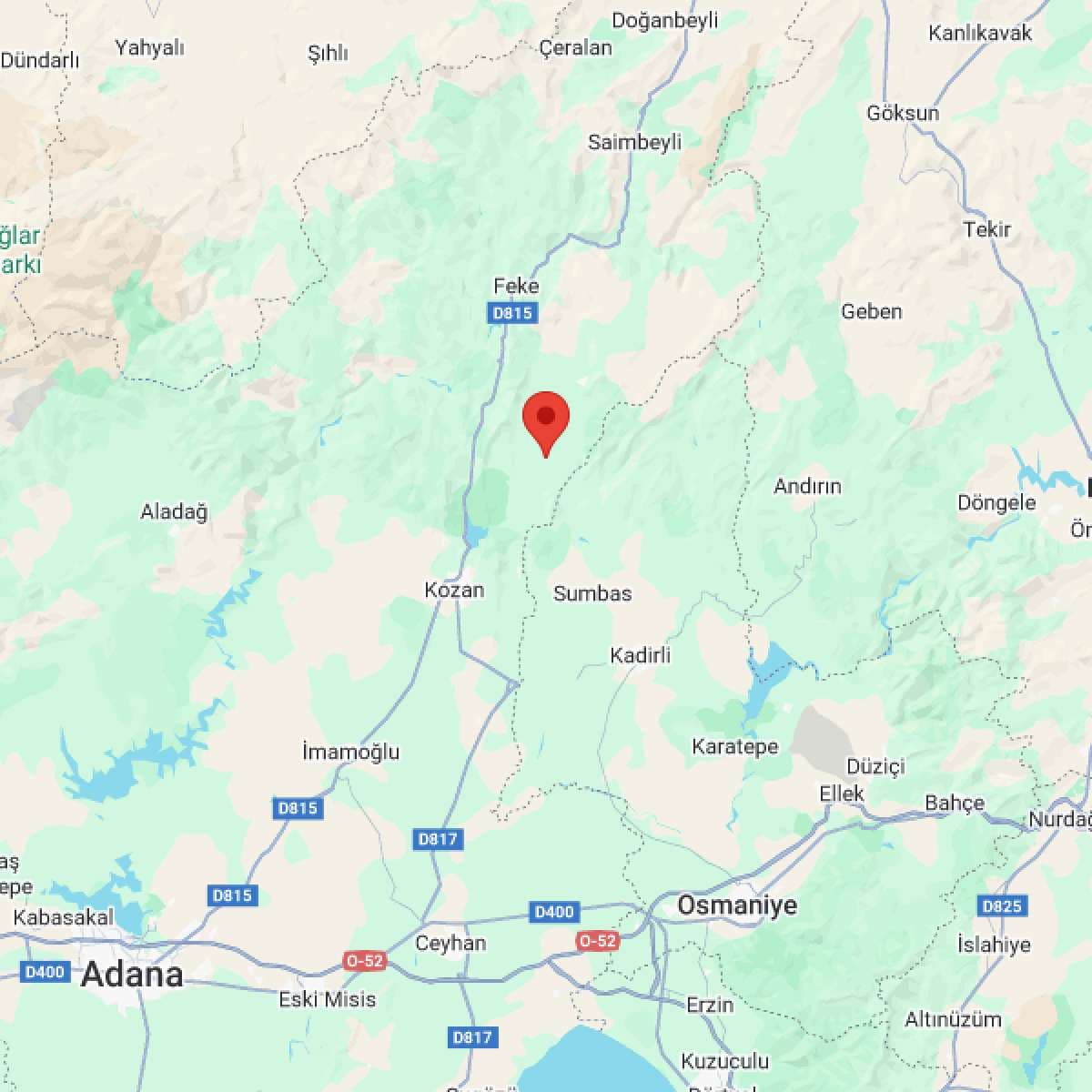 ADANA Bölgesinde Hafif Şiddetli 2.8 Büyüklüğünde Deprem Meydana Geldi