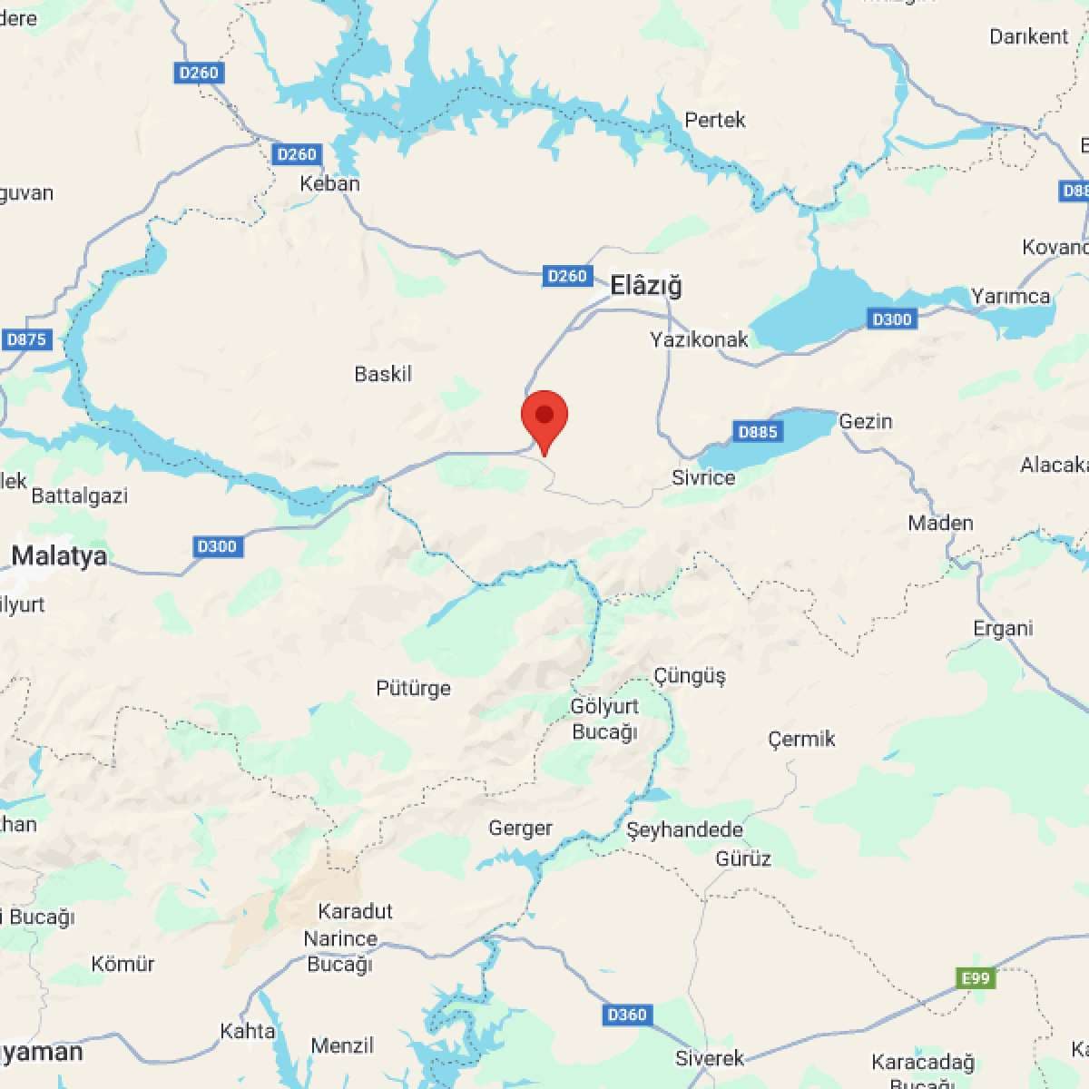 ELAZIG Bölgesinde Hafif Şiddetli 2.9 Büyüklüğünde Deprem Meydana Geldi
