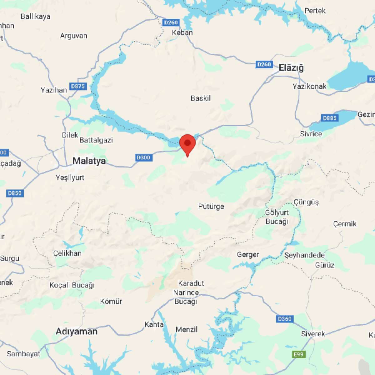 MALATYA Bölgesinde Hafif Şiddetli 2.5 Büyüklüğünde Deprem Meydana Geldi