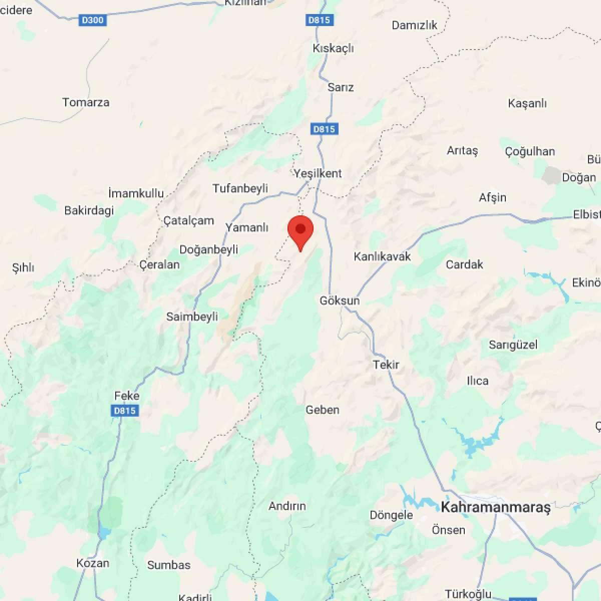 KAHRAMANMARAS Bölgesinde 3 Büyüklüğünde Deprem!