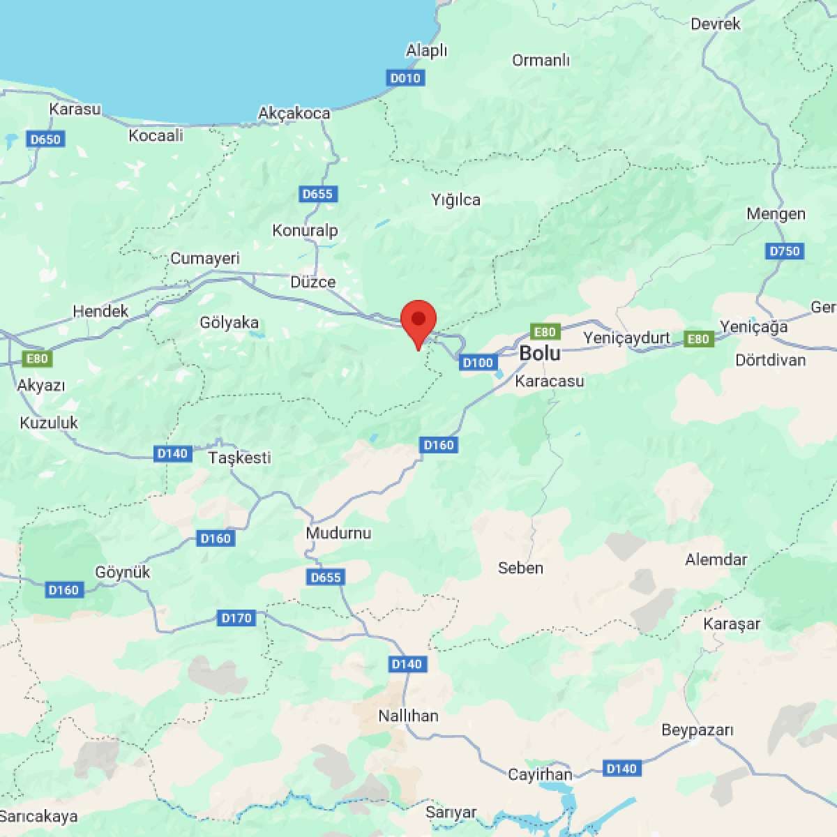 DUZCE Bölgesinde 3.1 Büyüklüğünde Deprem!