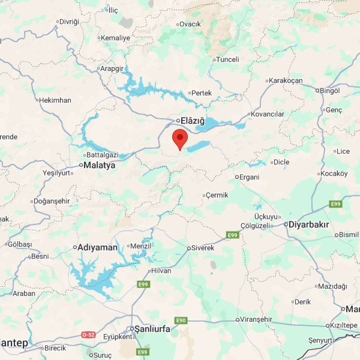 ELAZIG Bölgesinde Hafif Şiddetli 2.7 Büyüklüğünde Deprem Meydana Geldi