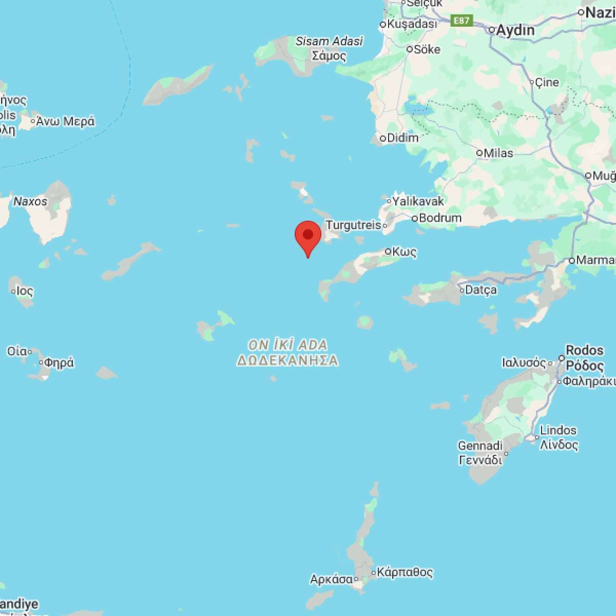 AKDENIZ Bölgesinde Hafif Şiddetli 2.9 Büyüklüğünde Deprem Meydana Geldi