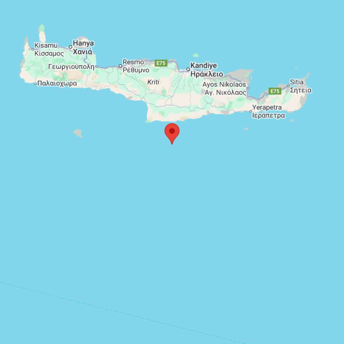 AKDENIZ Bölgesinde Hafif Şiddetli 2.7 Büyüklüğünde Deprem Meydana Geldi