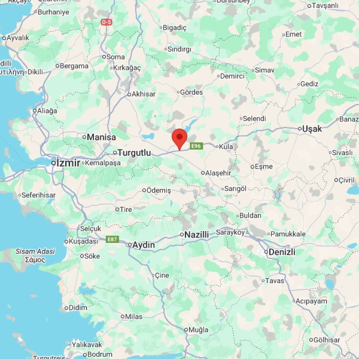 MANISA Bölgesinde Hafif Şiddetli 2.5 Büyüklüğünde Deprem Meydana Geldi