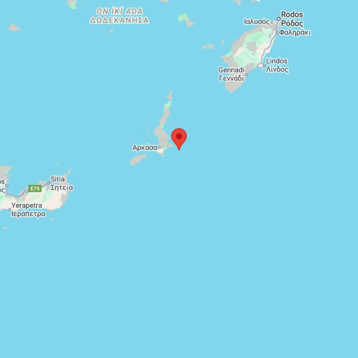AKDENIZ Bölgesinde Hafif Şiddetli 2.7 Büyüklüğünde Deprem Meydana Geldi