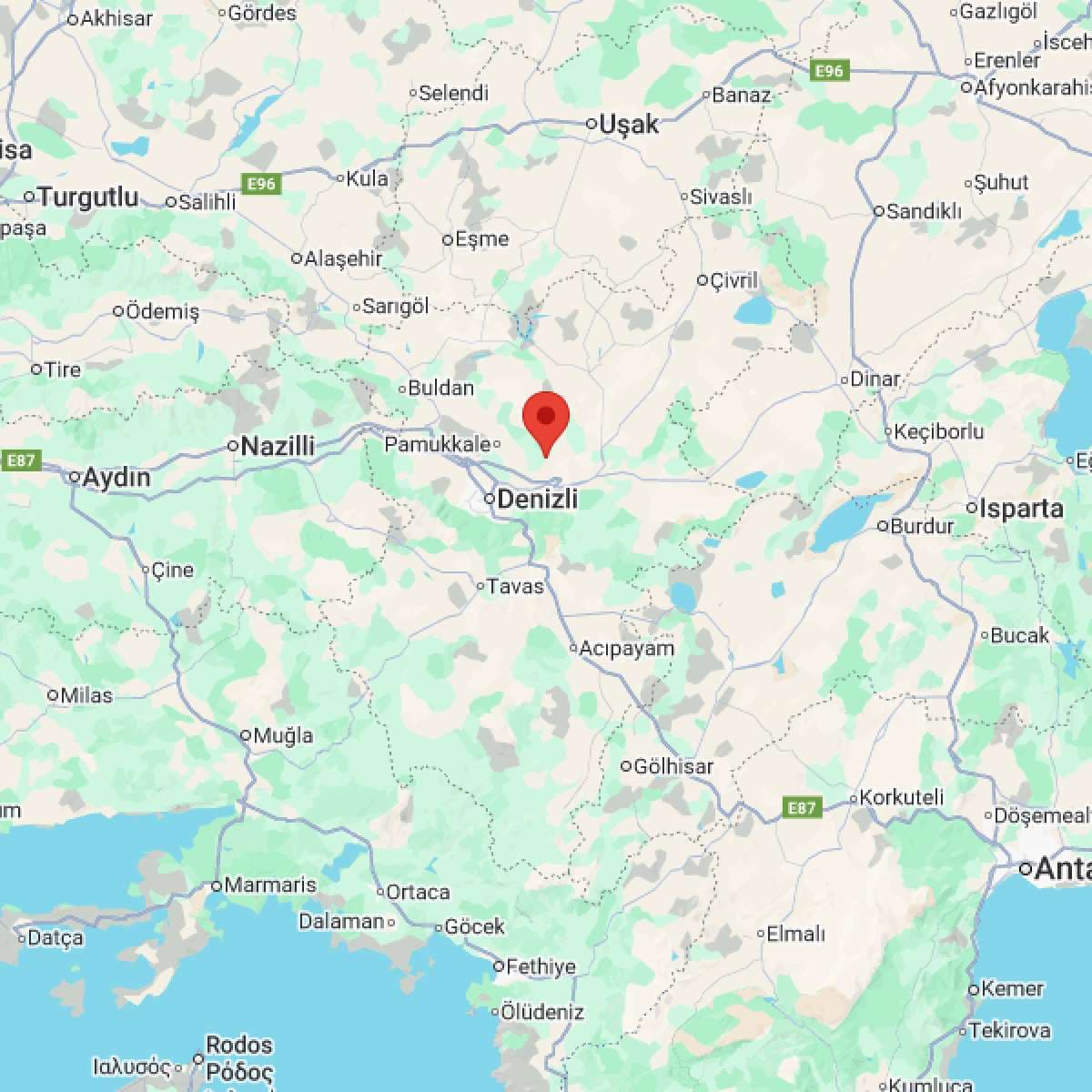 DENIZLI Bölgesinde 3 Büyüklüğünde Deprem!