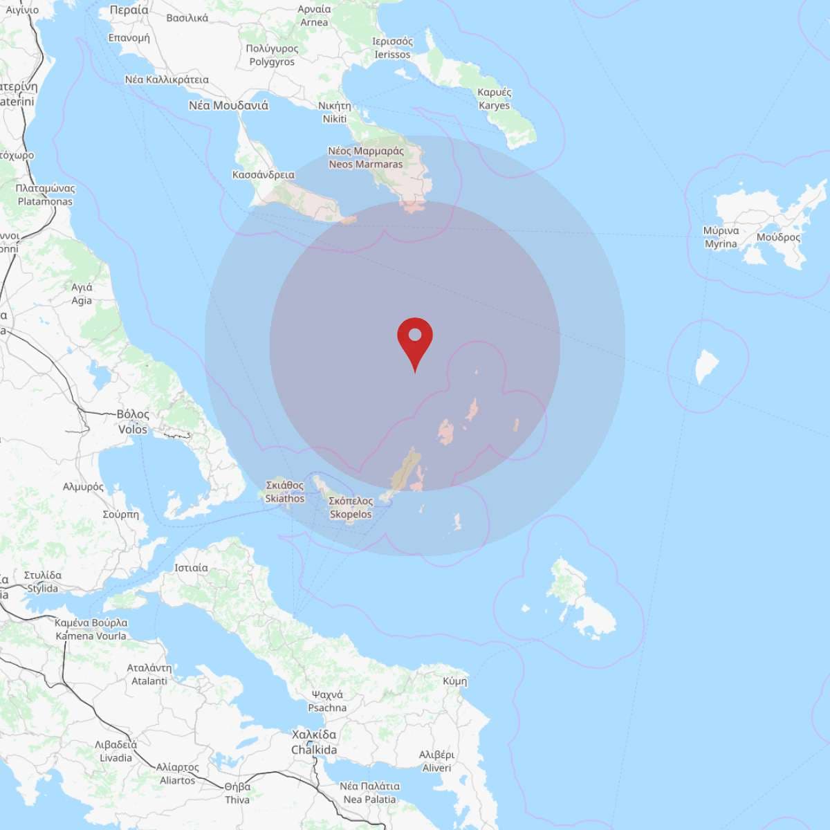 YUNANISTAN Bölgesinde 3.2 Büyüklüğünde Deprem!