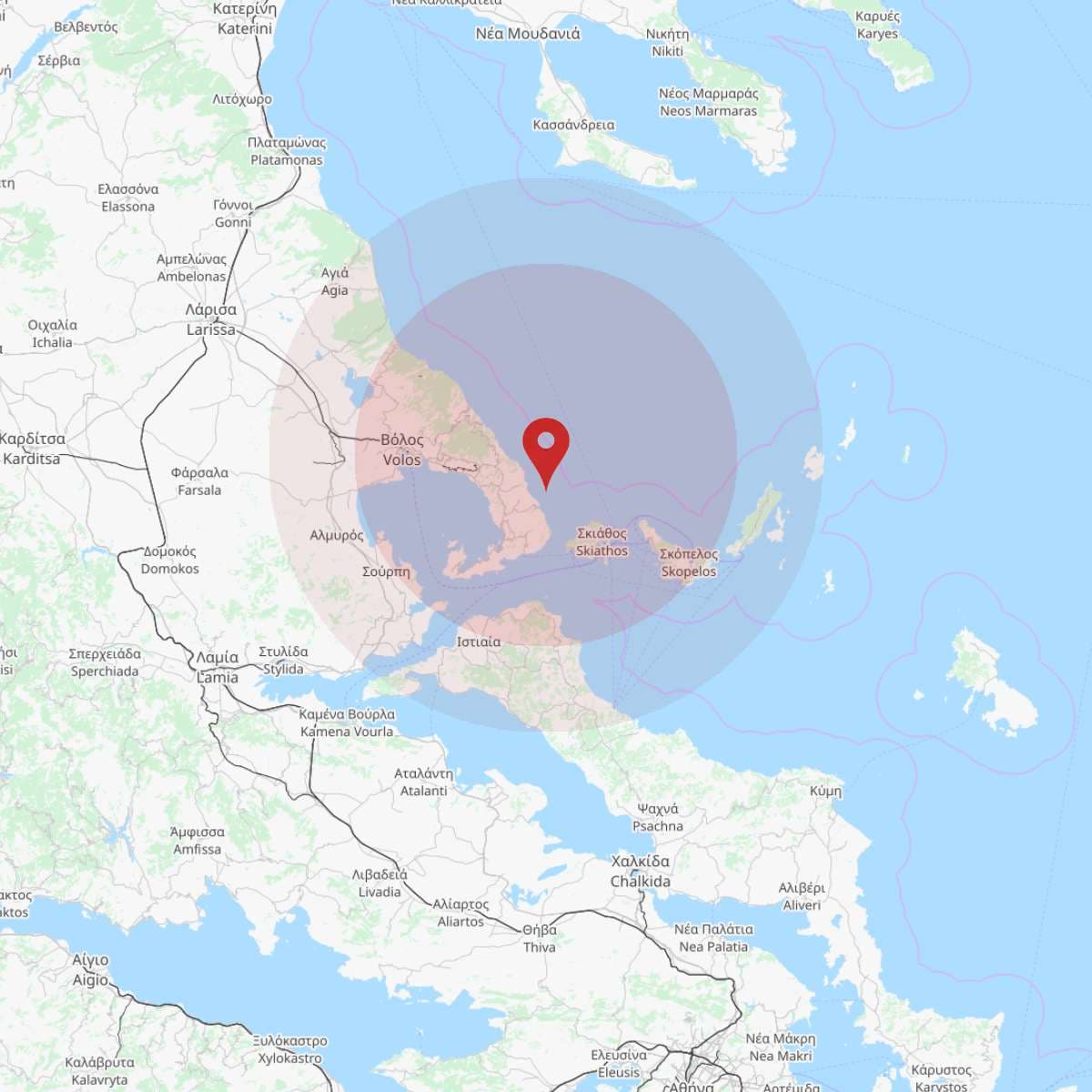 YUNANISTAN Bölgesinde 3.5 Büyüklüğünde Deprem!