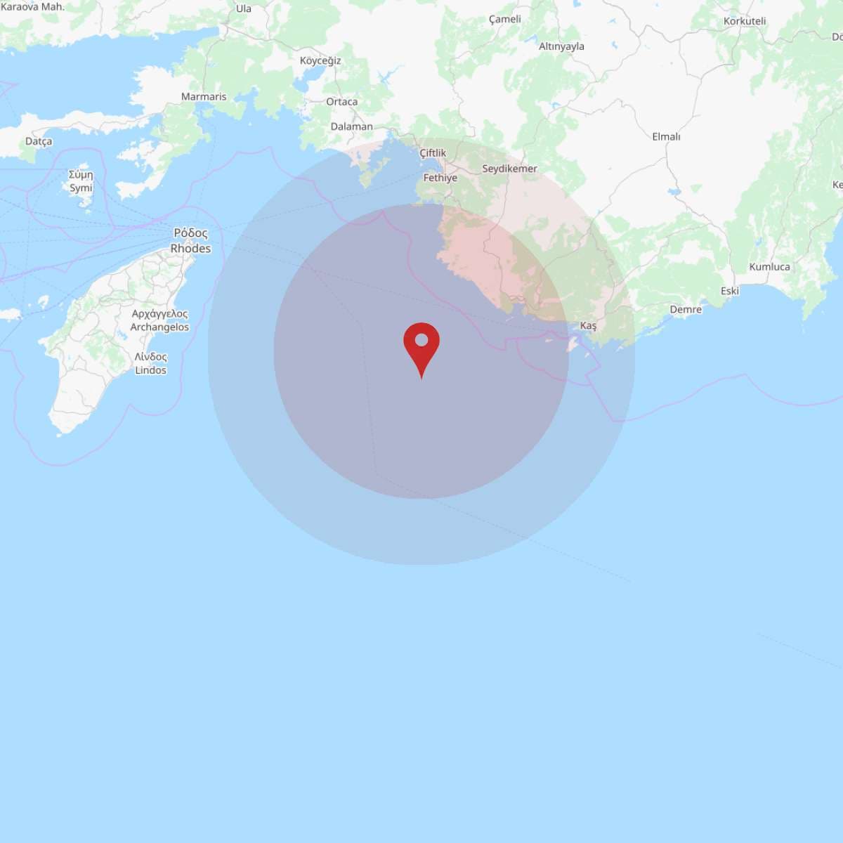 AKDENIZ Bölgesinde 3.2 Büyüklüğünde Deprem!