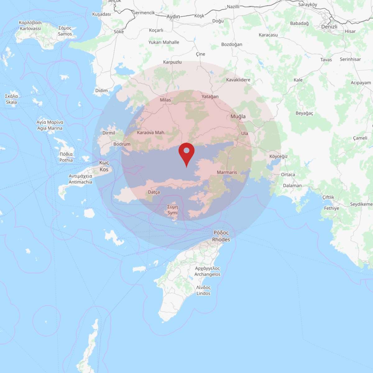 AKDENIZ Bölgesinde 3.4 Büyüklüğünde Deprem!