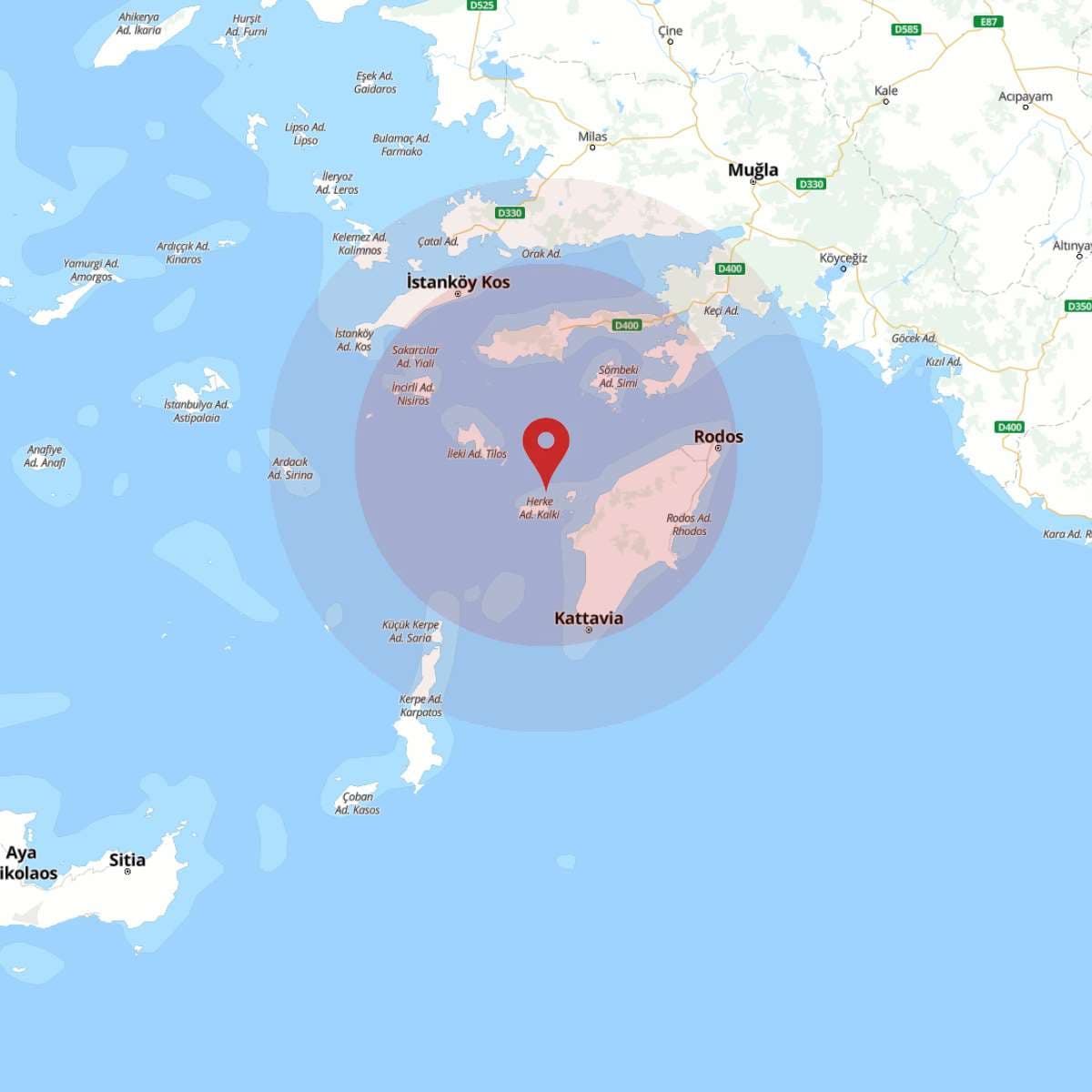 AKDENIZ Bölgesinde 3 Büyüklüğünde Deprem!