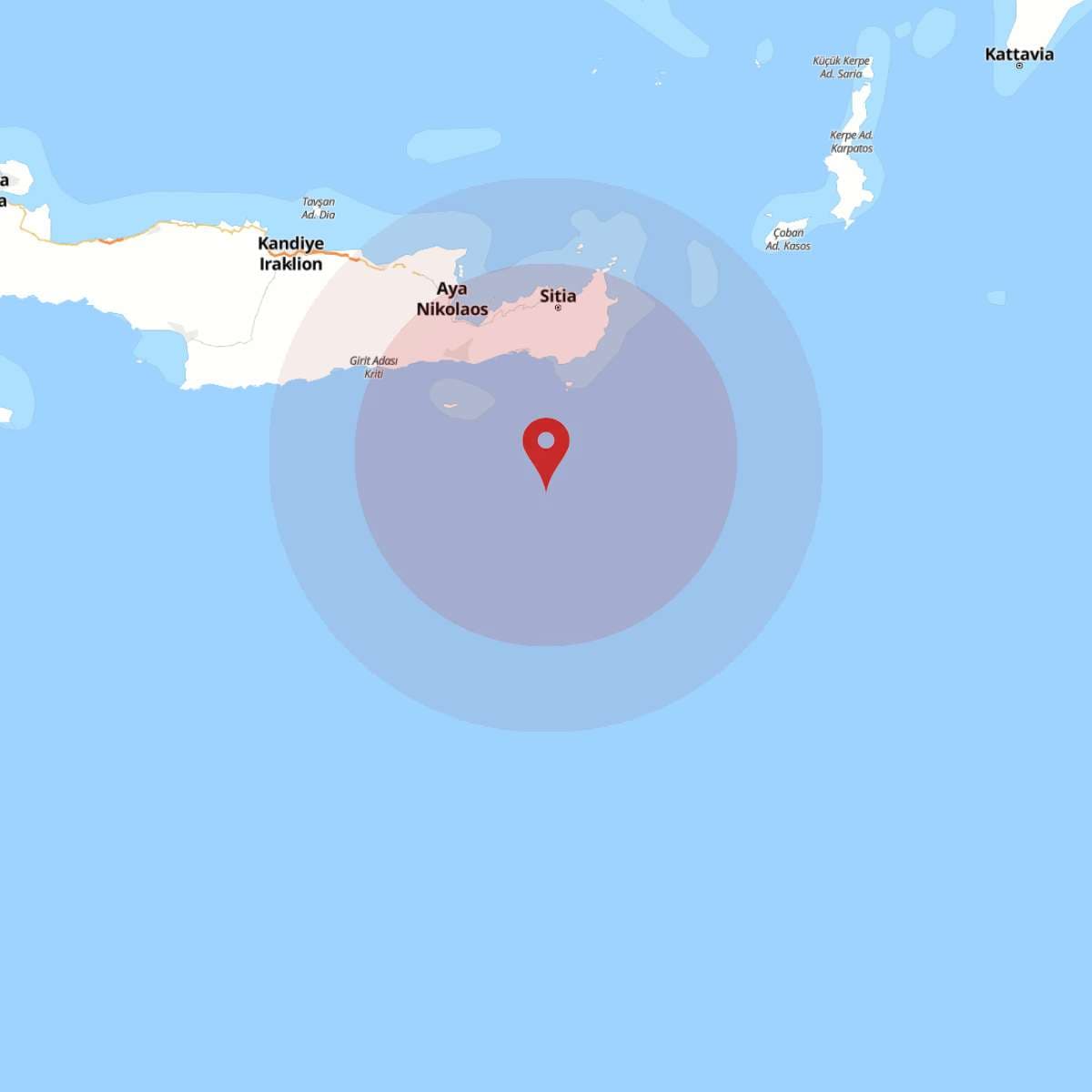 AKDENIZ Bölgesinde 3.1 Büyüklüğünde Deprem!