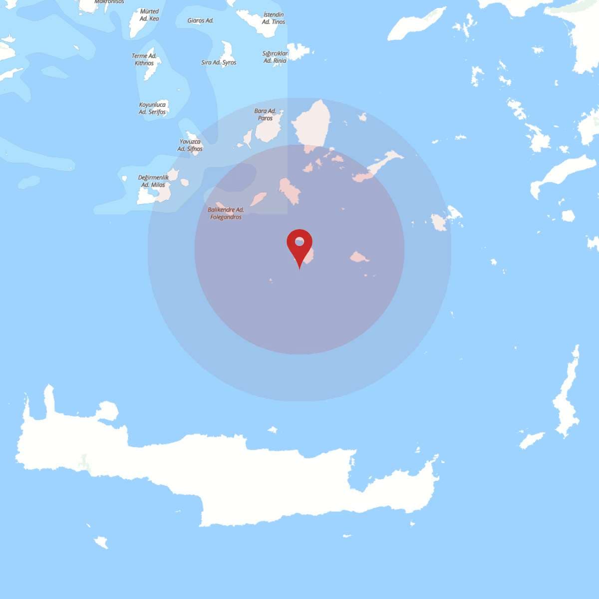 AKDENIZ Bölgesinde 3 Büyüklüğünde Deprem!