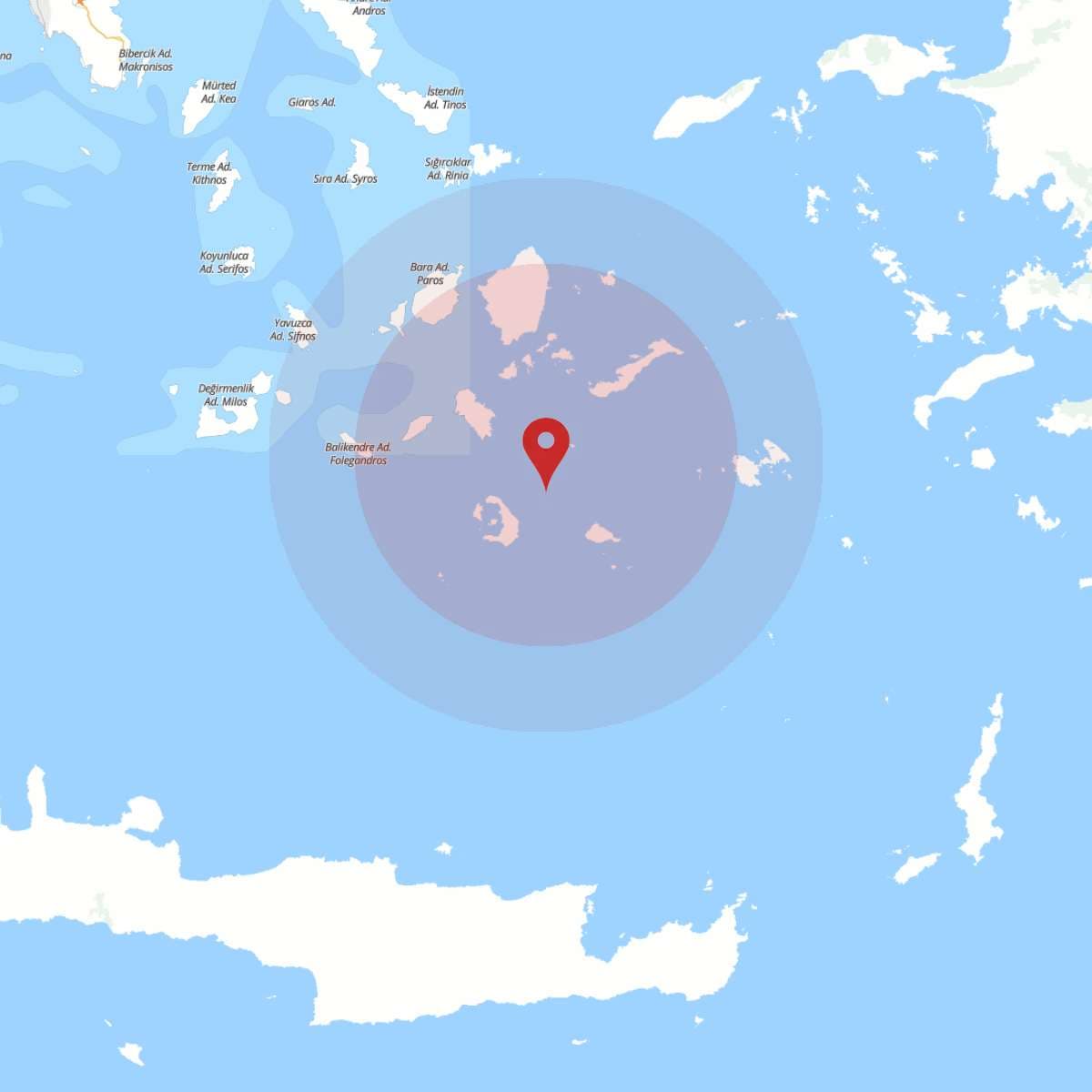 EGE DENIZI Bölgesinde 4.2 Büyüklüğünde Deprem Yaşandı!
