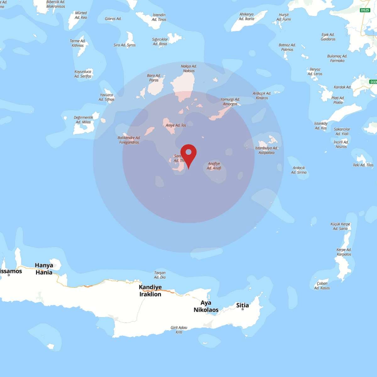 EGE DENIZI Bölgesinde 4 Büyüklüğünde Deprem Yaşandı!
