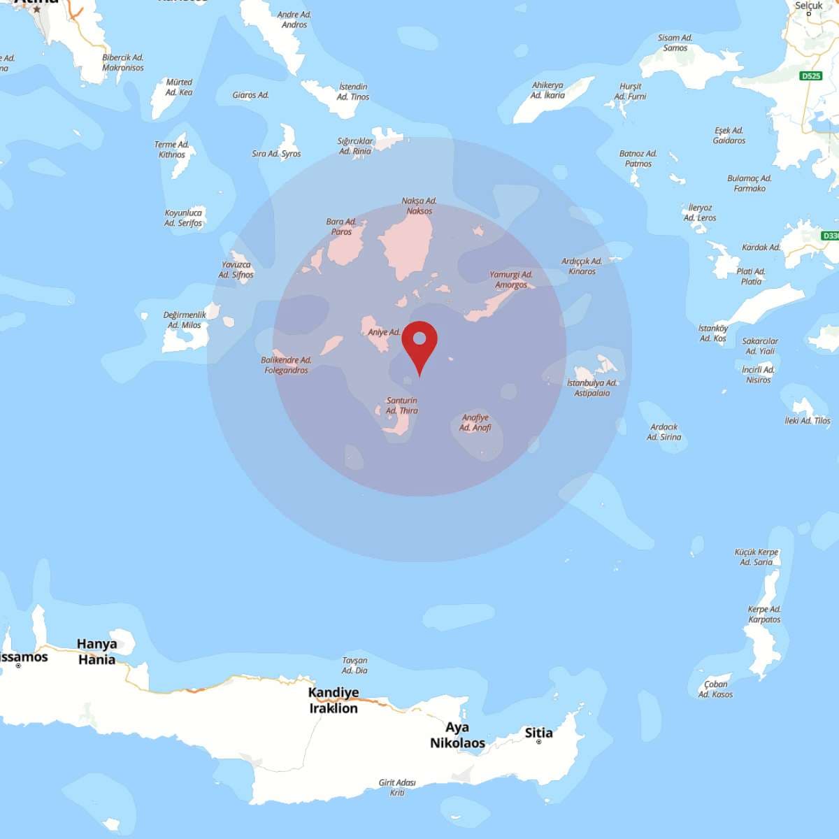 EGE DENIZI Bölgesinde 4.3 Büyüklüğünde Deprem Yaşandı!