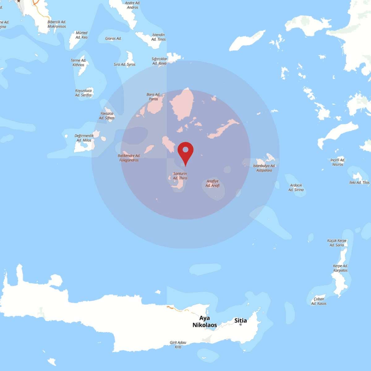 EGE DENIZI Bölgesinde 4.5 Büyüklüğünde Deprem Yaşandı!
