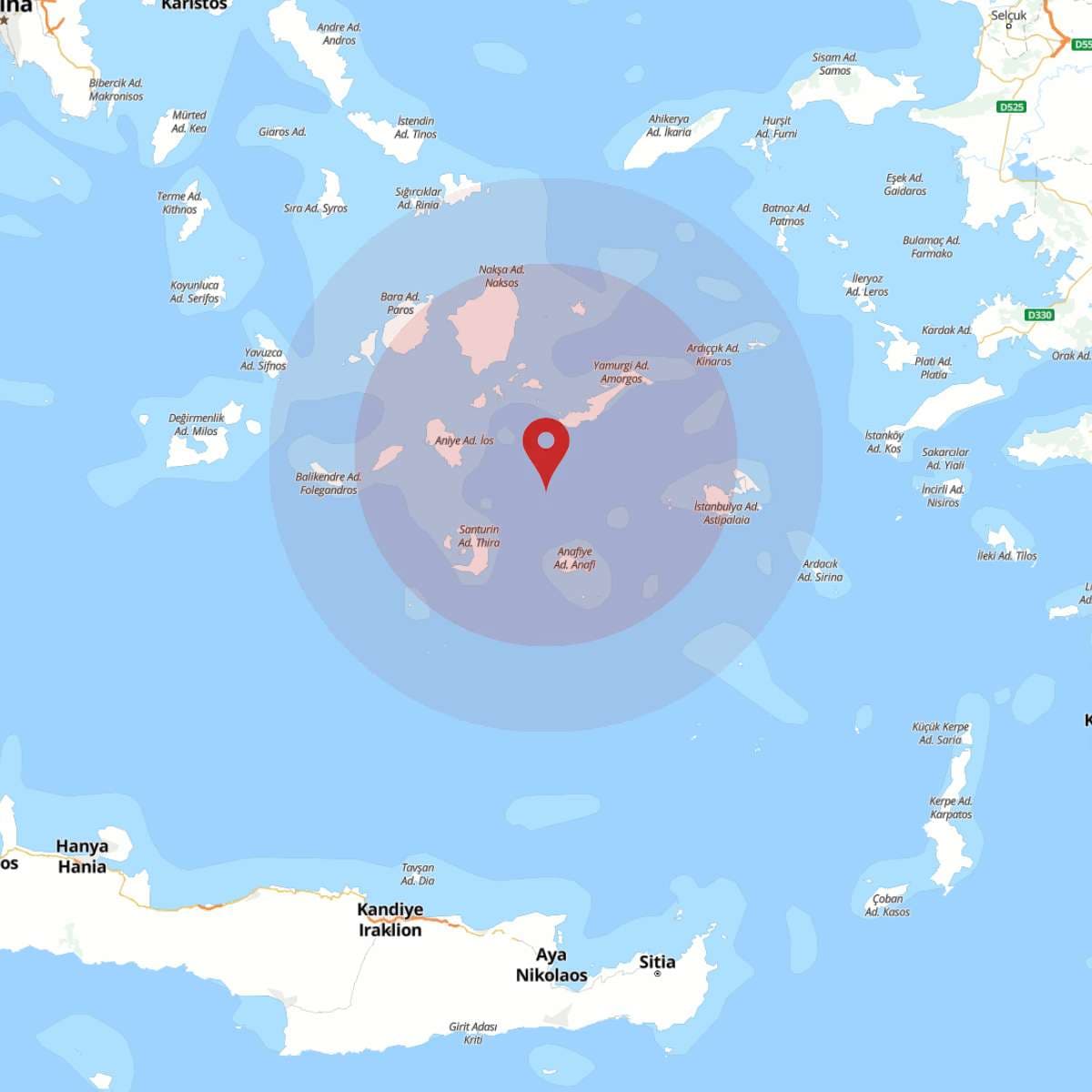 EGE DENIZI Bölgesinde 4.4 Büyüklüğünde Deprem Yaşandı!