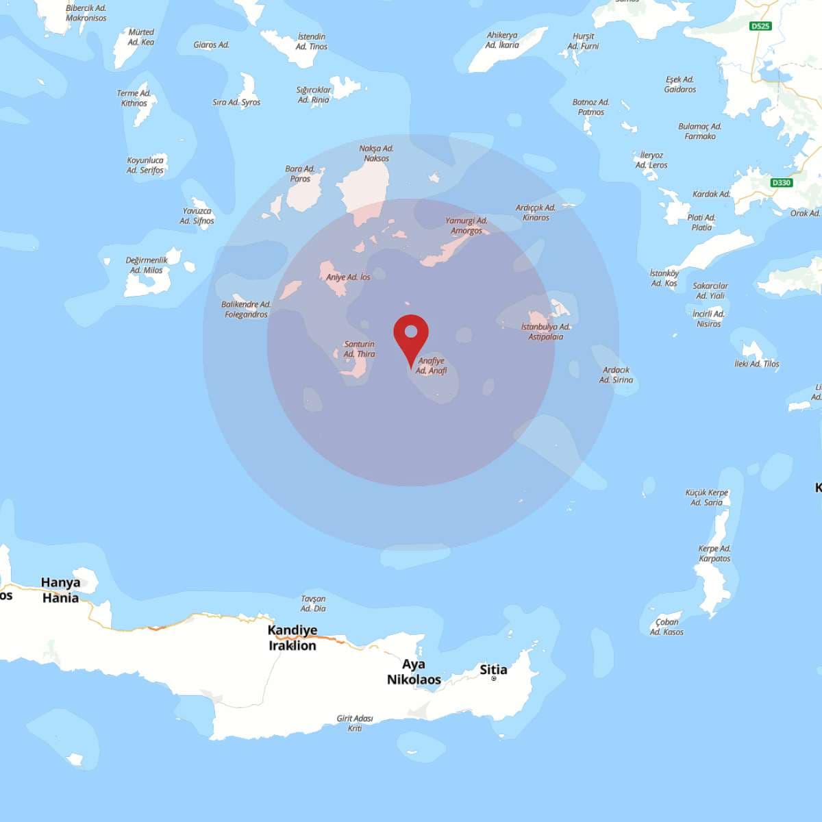 EGE DENIZI Bölgesinde 4 Büyüklüğünde Deprem Yaşandı!
