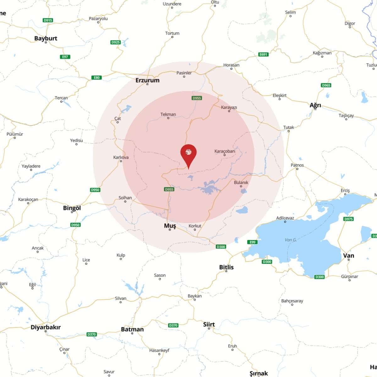 ERZURUM Bölgesinde 4.3 Büyüklüğünde Deprem Yaşandı!