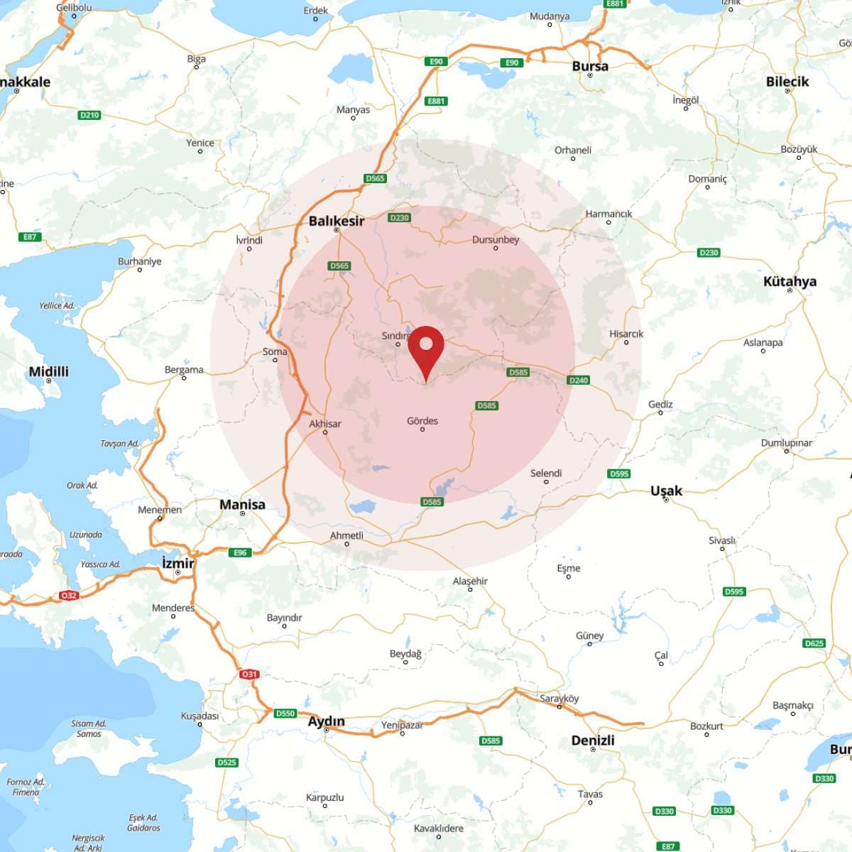 BALIKESIR Bölgesinde 3.6 Büyüklüğünde Deprem!