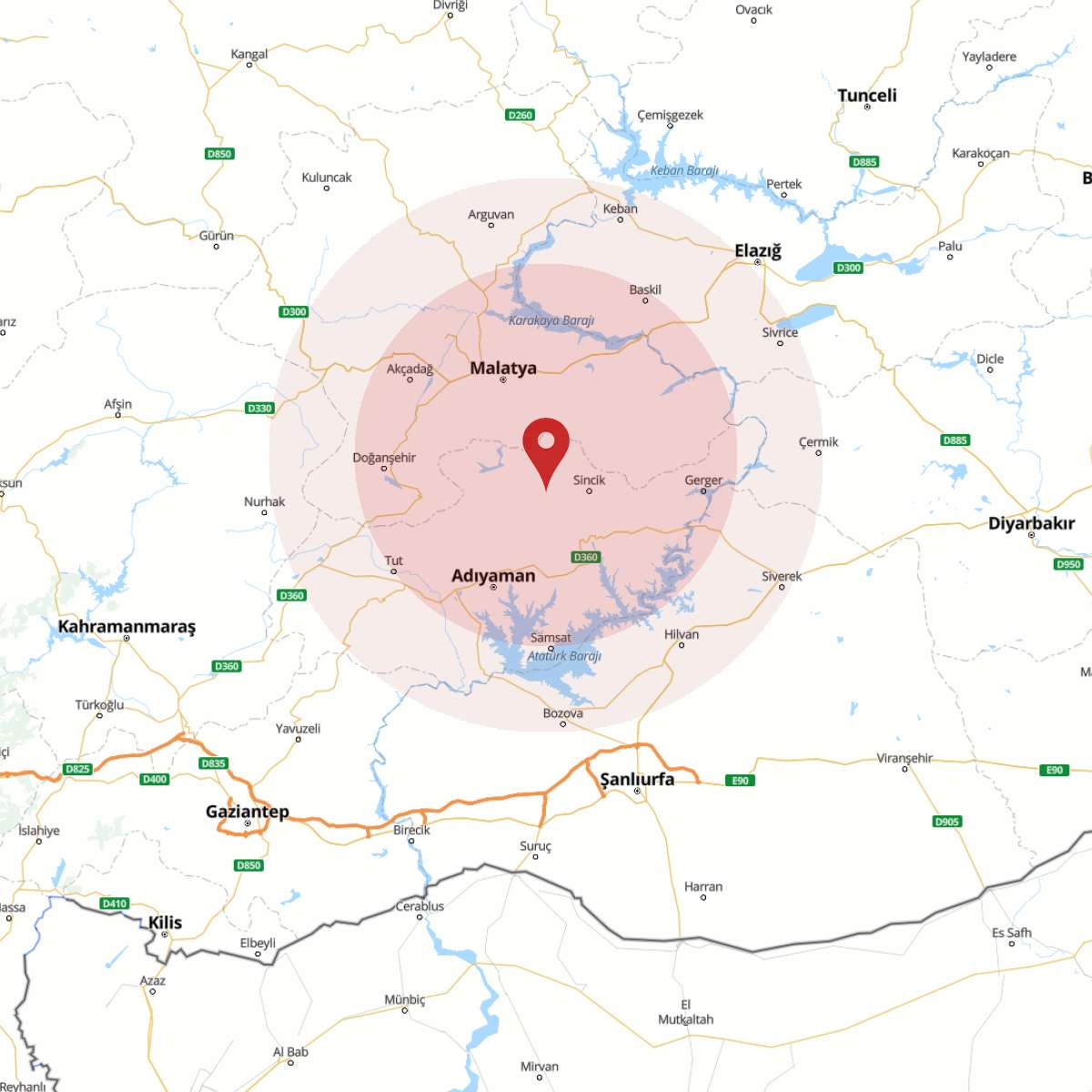 ADIYAMAN Bölgesinde 3.7 Büyüklüğünde Deprem!
