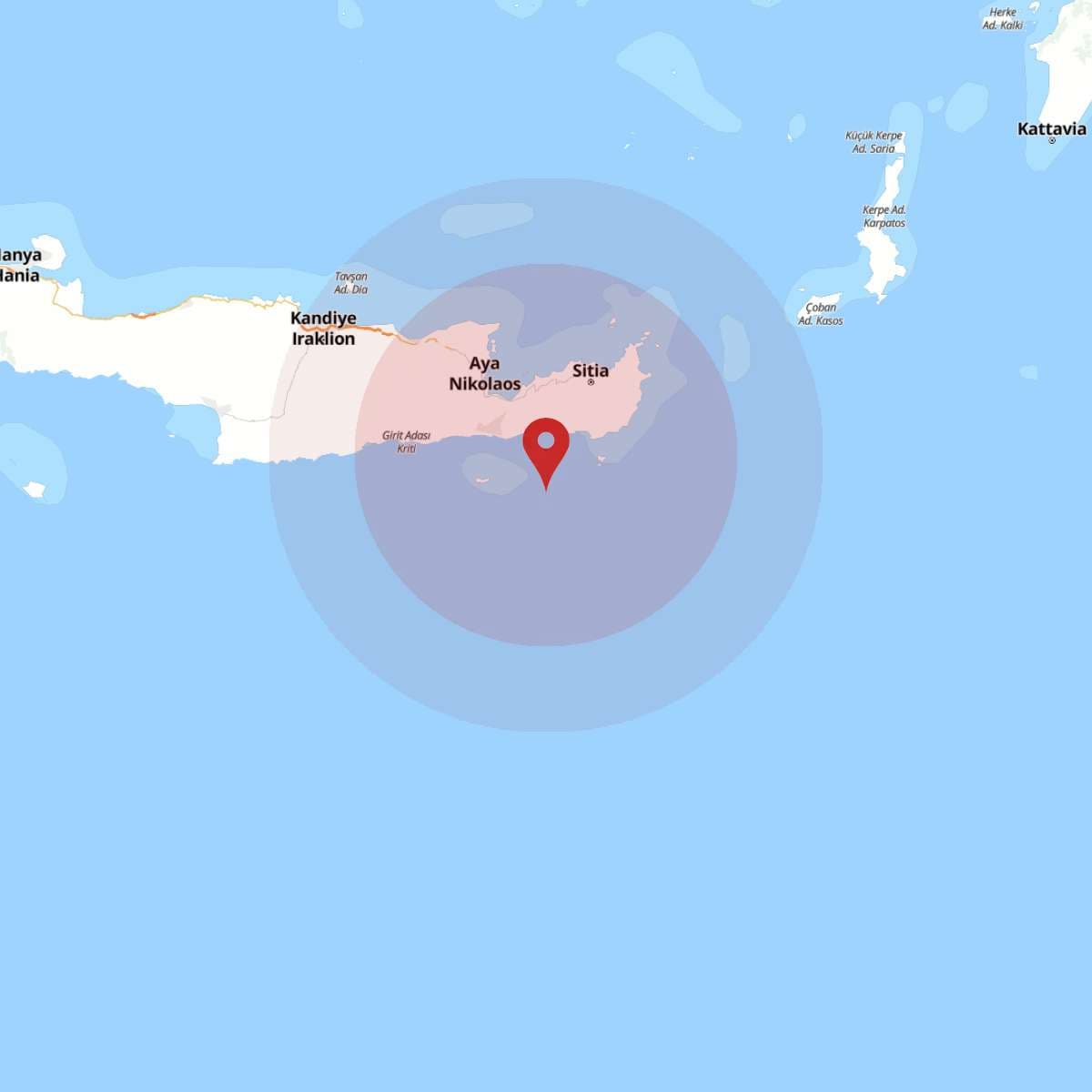 AKDENIZ Bölgesinde 3.7 Büyüklüğünde Deprem!