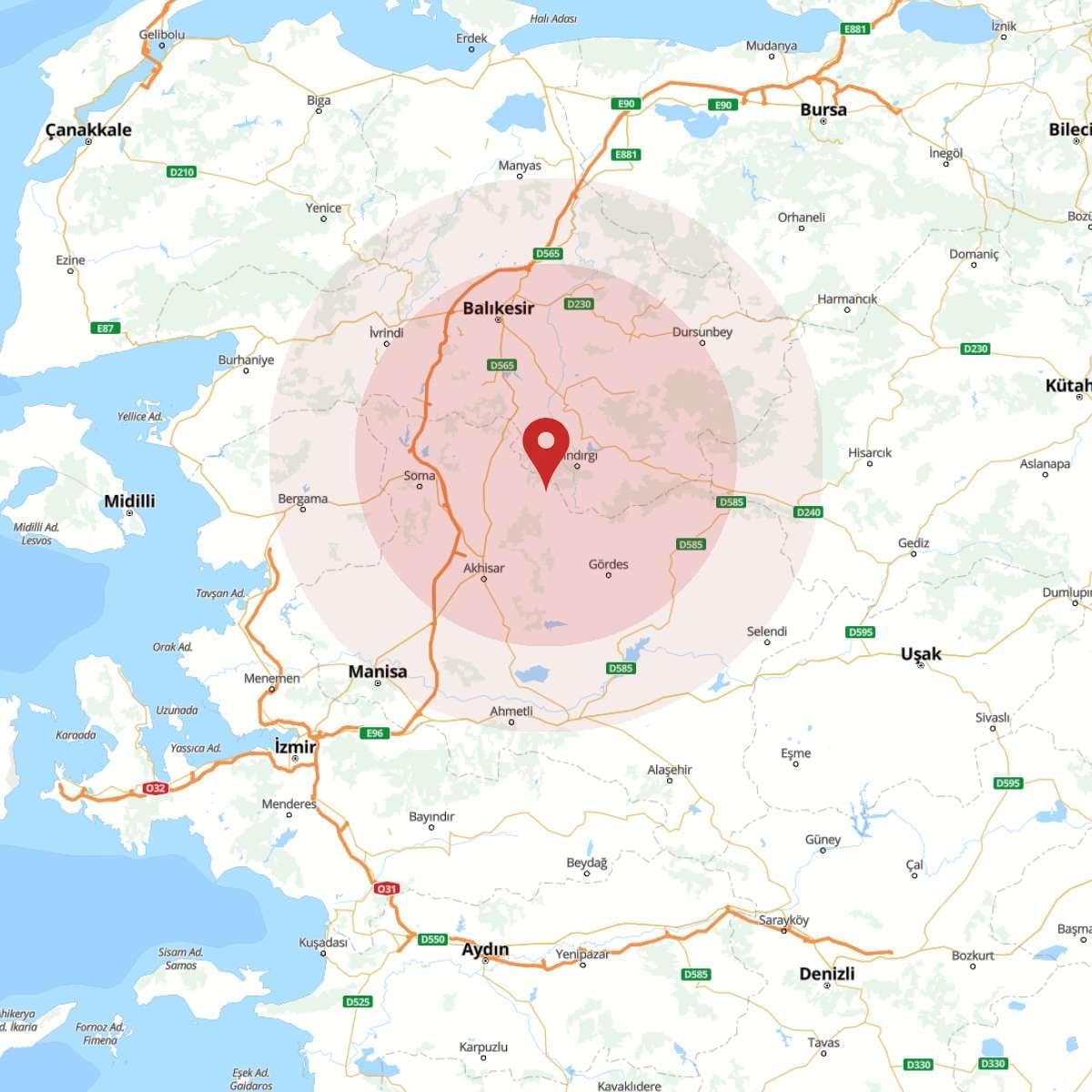 BALIKESIR Bölgesinde 4 Büyüklüğünde Deprem Yaşandı!