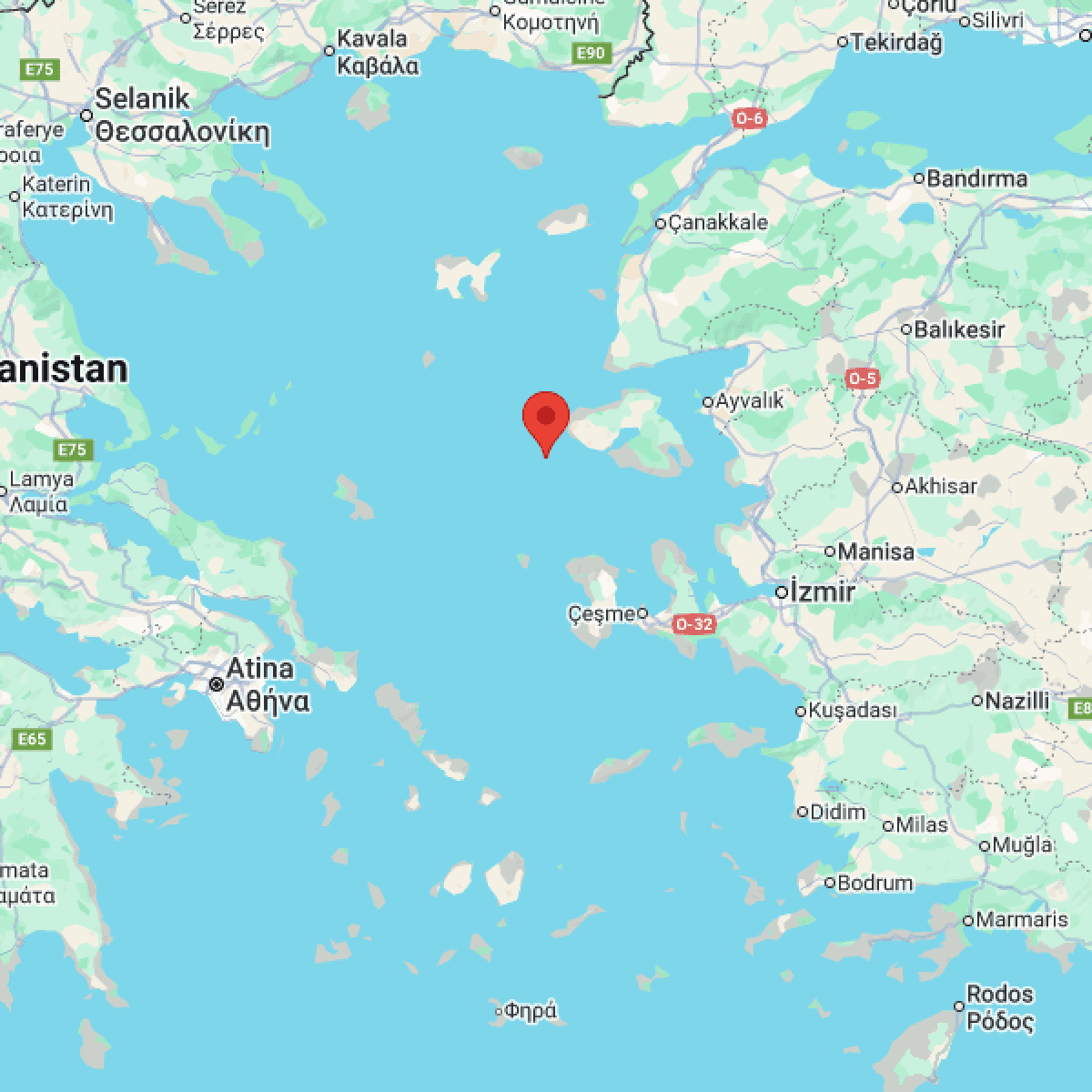 EGE DENIZI Bölgesinde 4.4 Büyüklüğünde Deprem Yaşandı!