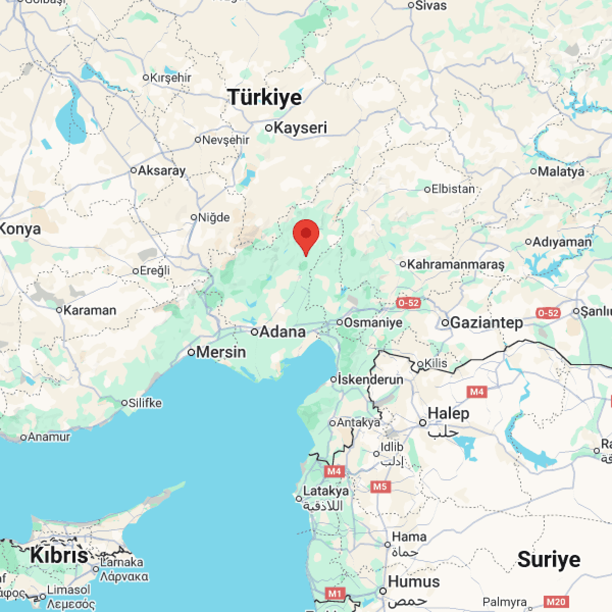 ADANA Bölgesinde Hafif Şiddetli 2.5 Büyüklüğünde Deprem Meydana Geldi