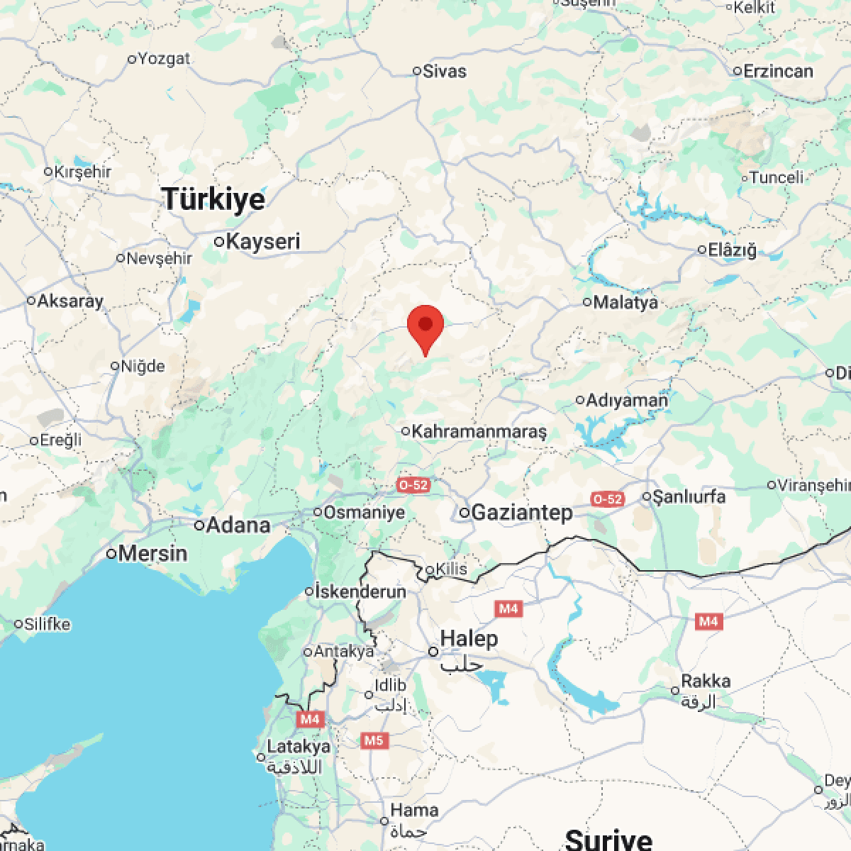 KAHRAMANMARAS Bölgesinde 3.4 Büyüklüğünde Deprem!