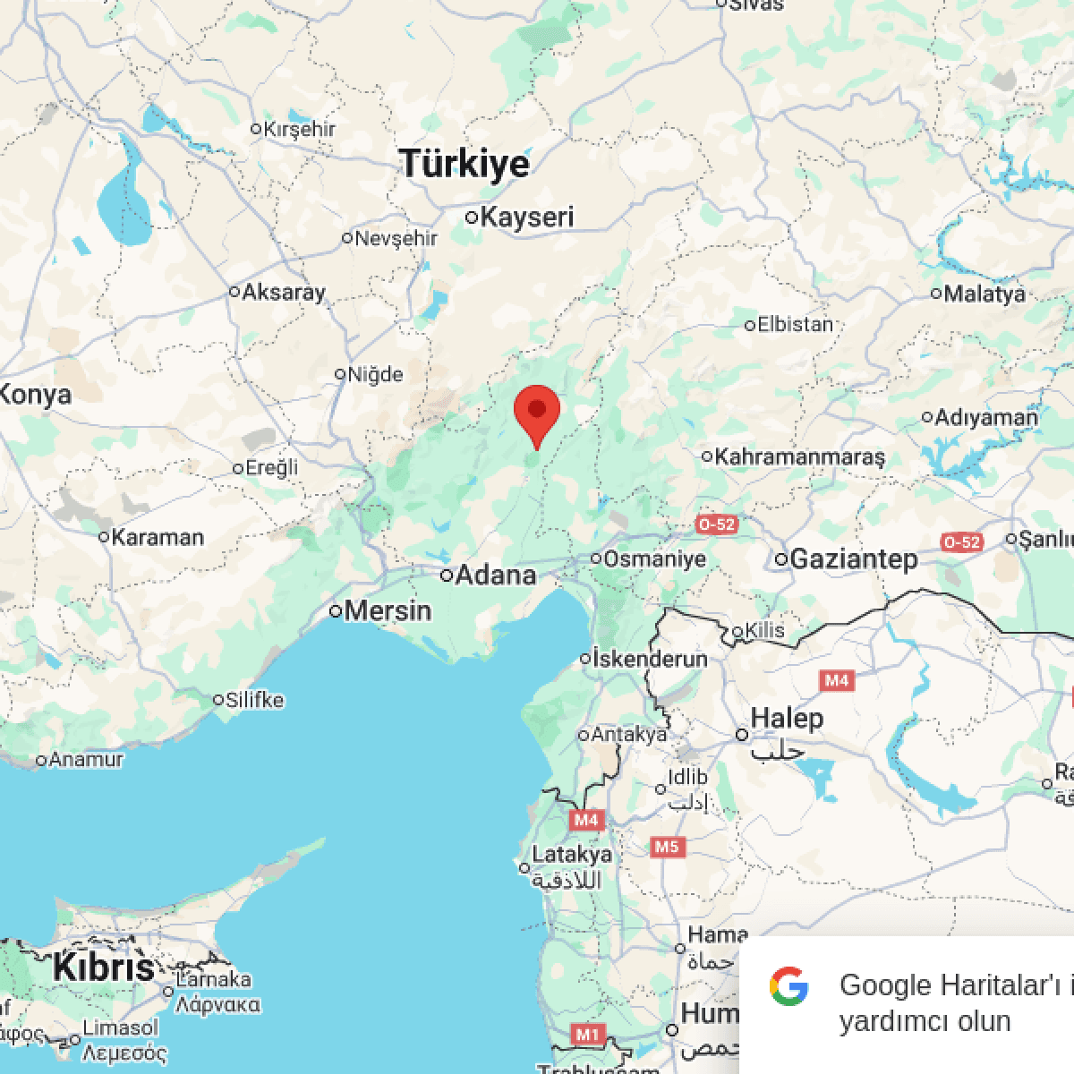 ADANA Bölgesinde 3.4 Büyüklüğünde Deprem!