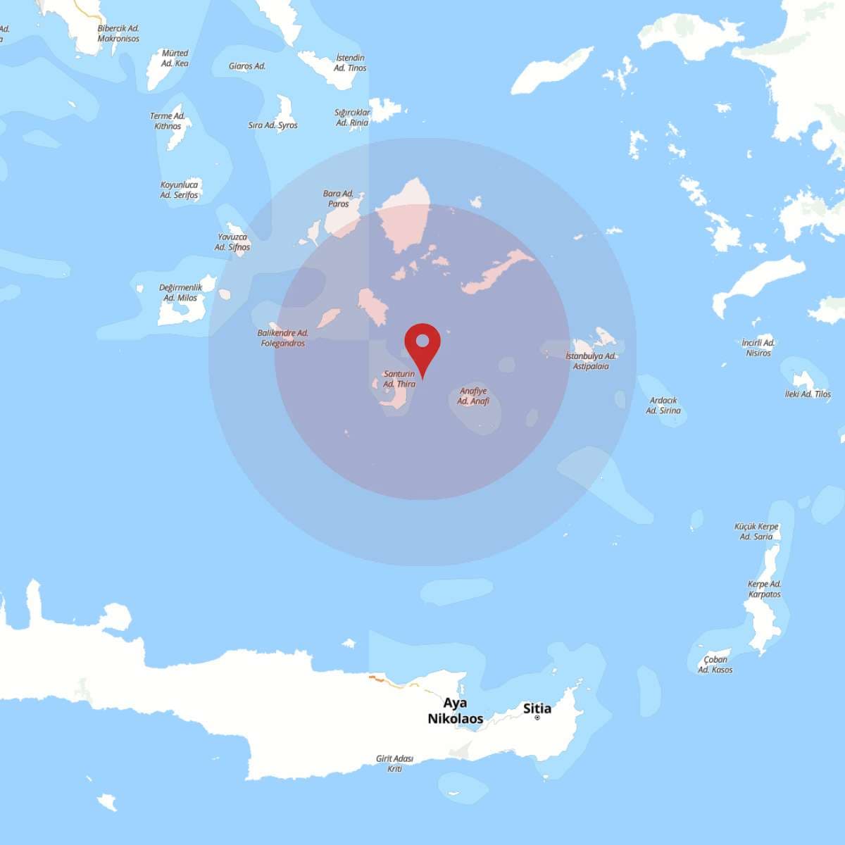 EGE DENIZI Bölgesinde 4.1 Büyüklüğünde Deprem Yaşandı!