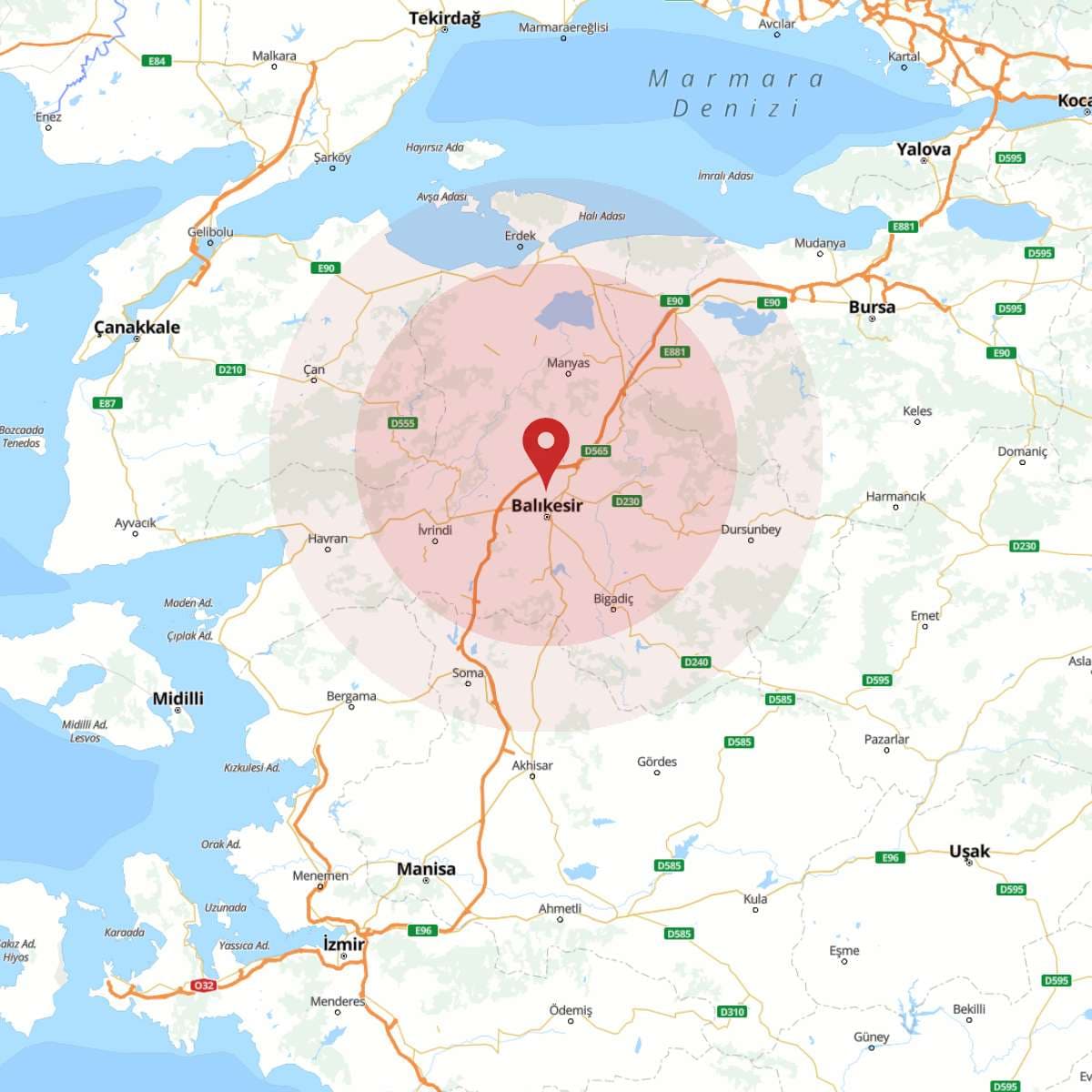 BALIKESIR Bölgesinde 3 Büyüklüğünde Deprem!