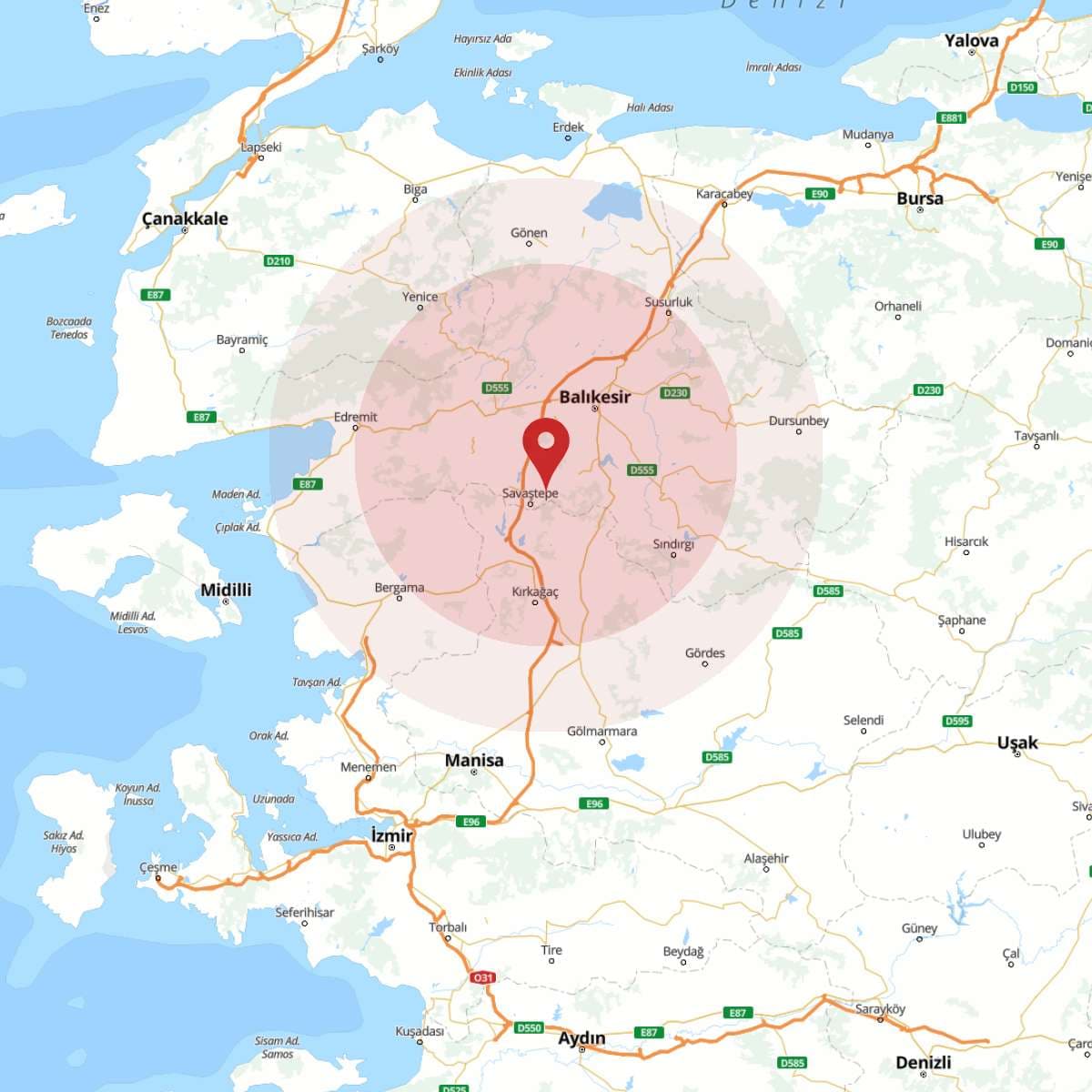 BALIKESIR Bölgesinde 3.1 Büyüklüğünde Deprem!